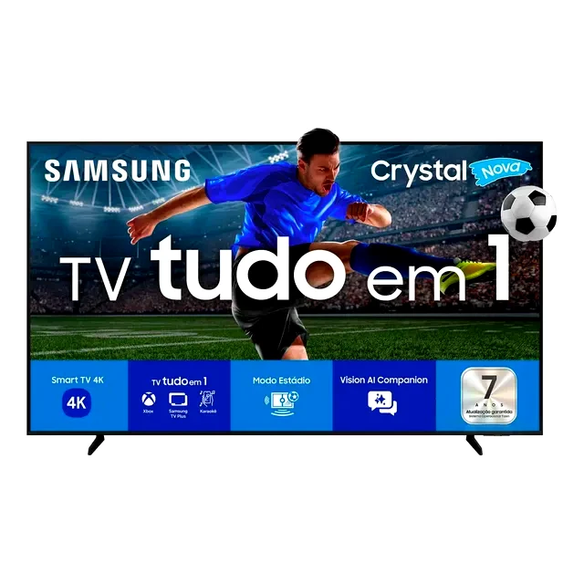 Revisão Smart TV Samsung 65" 4K Crystal UHD U8100F: A porta de entrada mais prática para jogos na nuvem e telas gigantes
