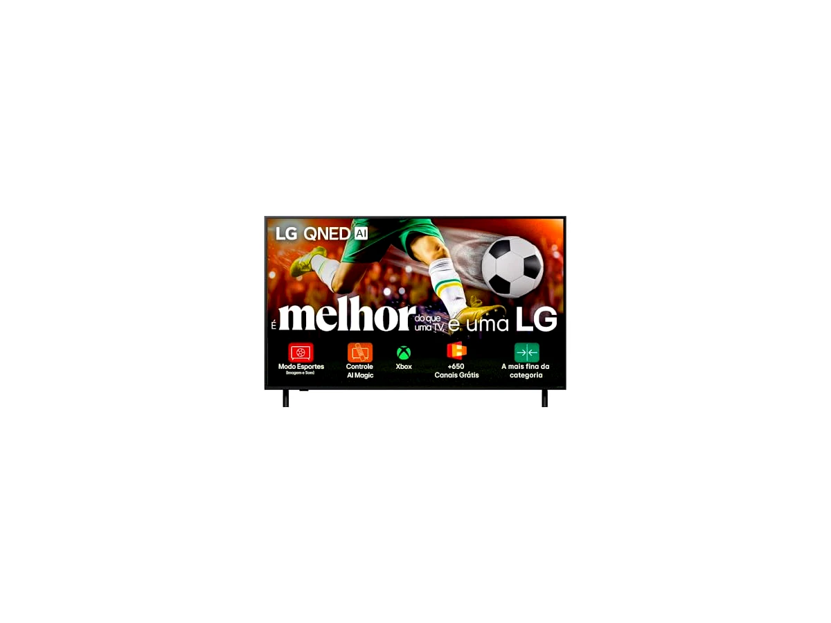 Revisão Smart TV 4K 55" LG QNED 55QNED82 Processador α7 AI Ger8 Ultra Slim Design Dolby Atmos Alexa Integrado WebOS 25: a melhor opção estética para salas claras