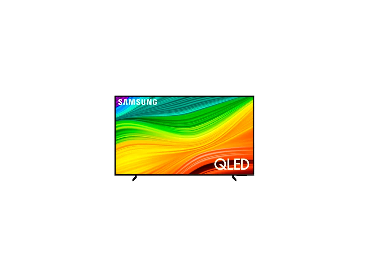 Revisão Samsung Smart TV 55" QLED 4K 55Q60D - Tecnologia de Pontos Quânticos, Design AirSlim: a escolha ideal para um visual limpo e minimalista