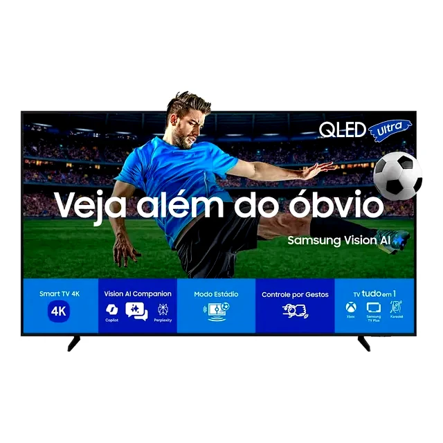 Revisão Smart TV Samsung 55" QLED 4K Q7F: A escolha segura para ambientes claros e uso cotidiano