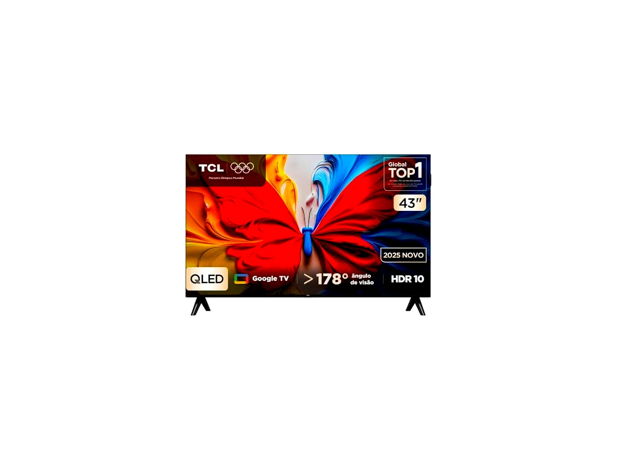 Revisão TCL, Smart TV, 43 Polegadas, HD QLED, WiFi, Bluetooth, Google TV, 2 HDMI, HDR10, Dolby Audio, 43S5K: a melhor tela compacta para ambientes secundários