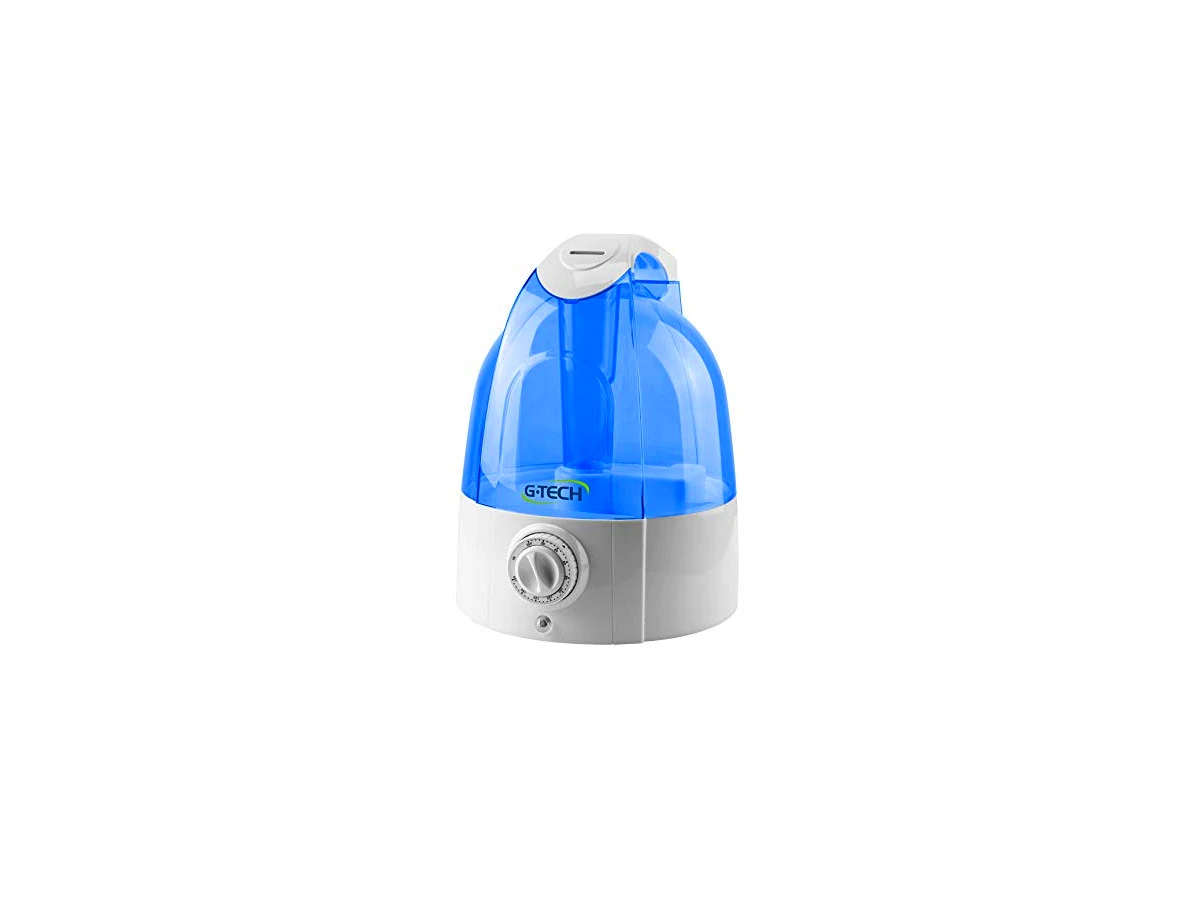 Revisão Umidificador de Ar Ultrassônico G-Tech Allergy Free Timer 5 Litros Bivolt Branco e Azul: o gigante da autonomia para uso contínuo