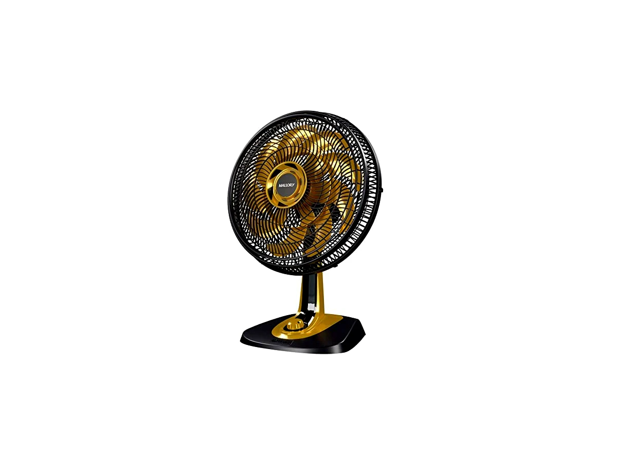 Revisão Ventilador de Mesa Mallory Neo Air 15 Pás 40cm Preto e Dourado: frescor aliado ao design premium na sua sala