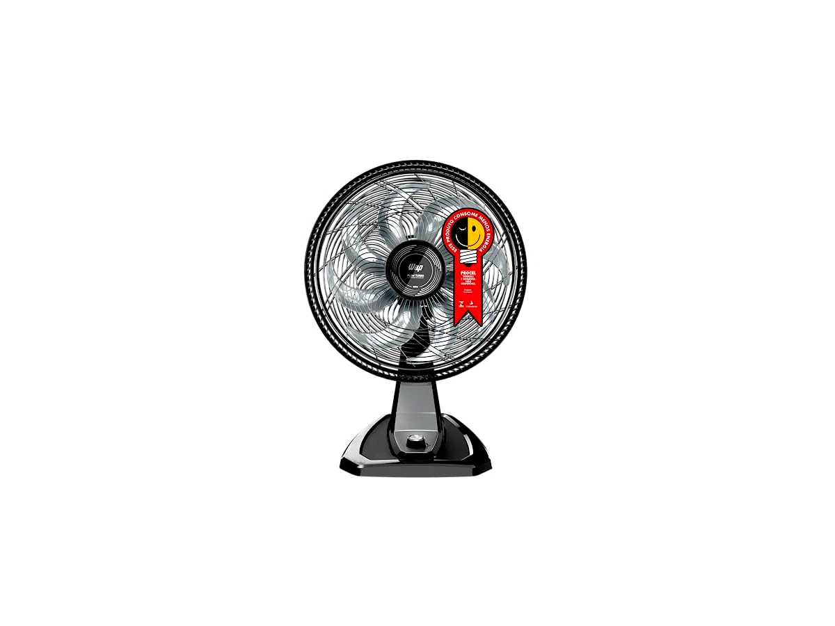 Revisão Ventilador 2 em 1 de Mesa e Parede WAP Flow Turbo 400 40cm 8 Pás: excelente estabilidade sem trepidações plásticas