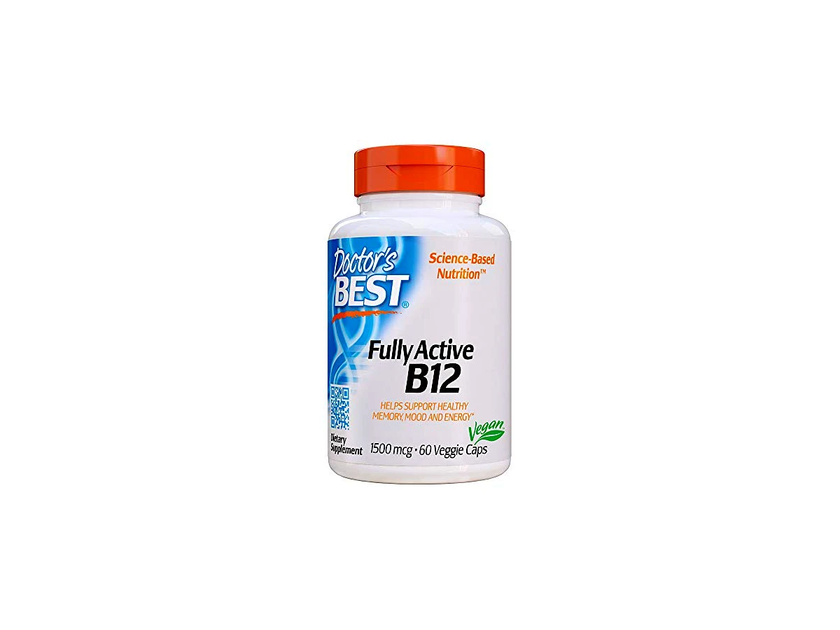 Revisão Fully Active B12 (Metilcobalamina) 1500mcg 60 Cápsulas Vegetais - Doctor's Best: a superdose para corrigir deficiências severas