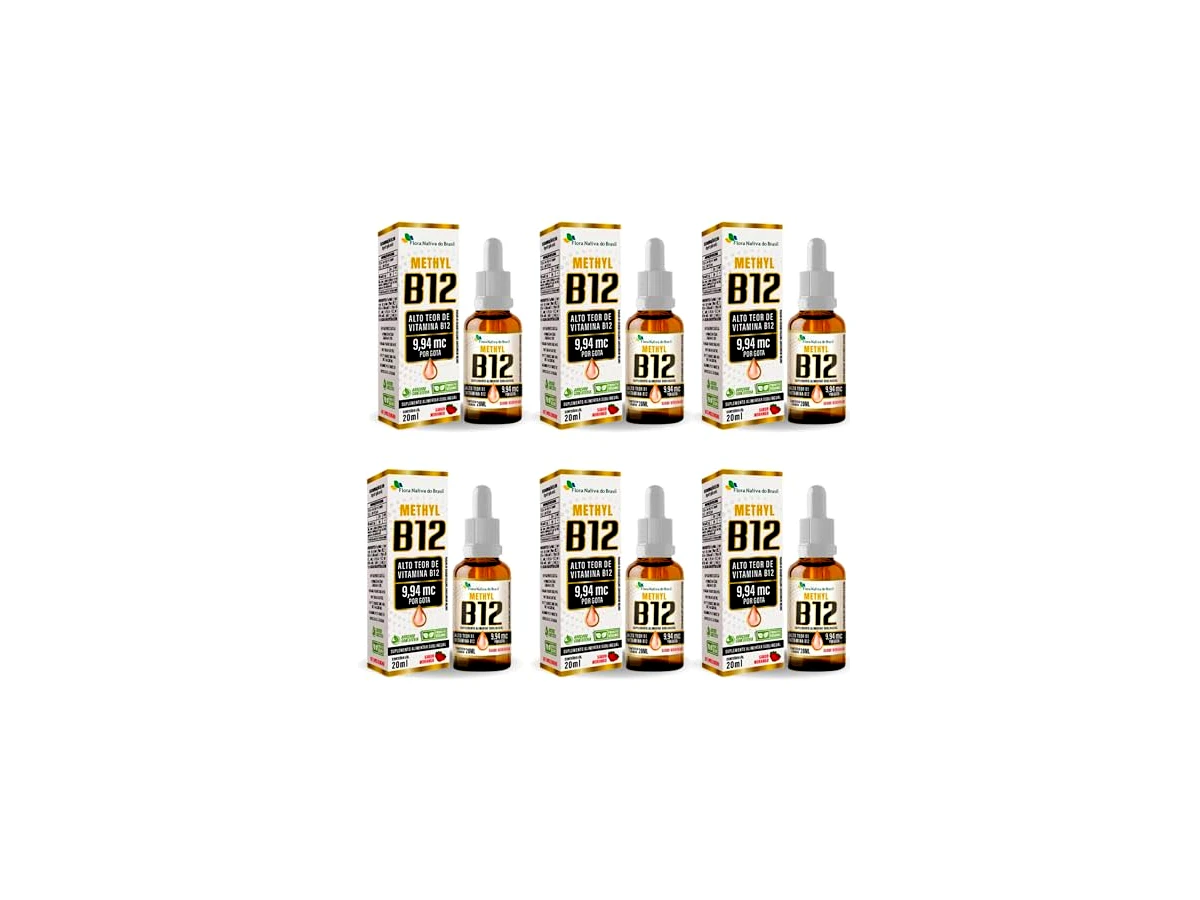 Revisão Vitamin B12 Gotas Metilcobalamina Sublingual 20ml Sabor Frutas Vermelhas - Essential Nutrition: uma via segura de suplementação para a terceira idade