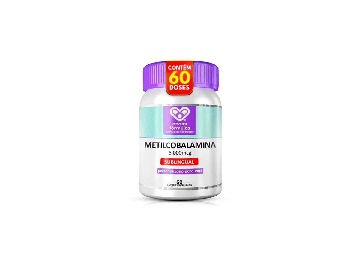 Revisão Metilcobalamina 5.000mcg Max Dose B12 Ativa Sublingual 60 Cápsulas: a melhor escolha para reposição de choque