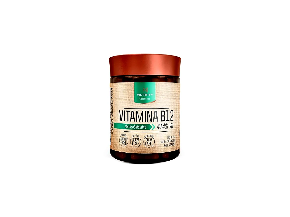 Revisão Nutrify Vitamina B12 Metilcobalamina 120 Cápsulas: a escolha mais limpa para a manutenção diária
