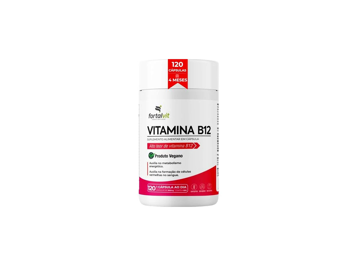 Revisão Vitamina B12 Ativa Metilcobalamina Longa Duração 60 Cápsulas - Fortalvit: a alternativa minimalista sem aditivos