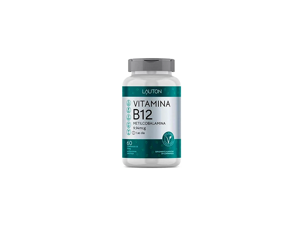 Revisão Lauton Nutrition Vitamina B12 Metilcobalamina Premium Clinical Series 9,94mcg 60 Comprimidos Veganos: excelente custo-benefício para manutenção básica