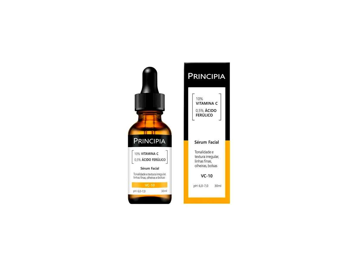 Revisão Principia Skincare Sérum VC-10 Vitamina C 10% + Ácido Ferúlico 30ml: o melhor custo-benefício em antioxidantes puros