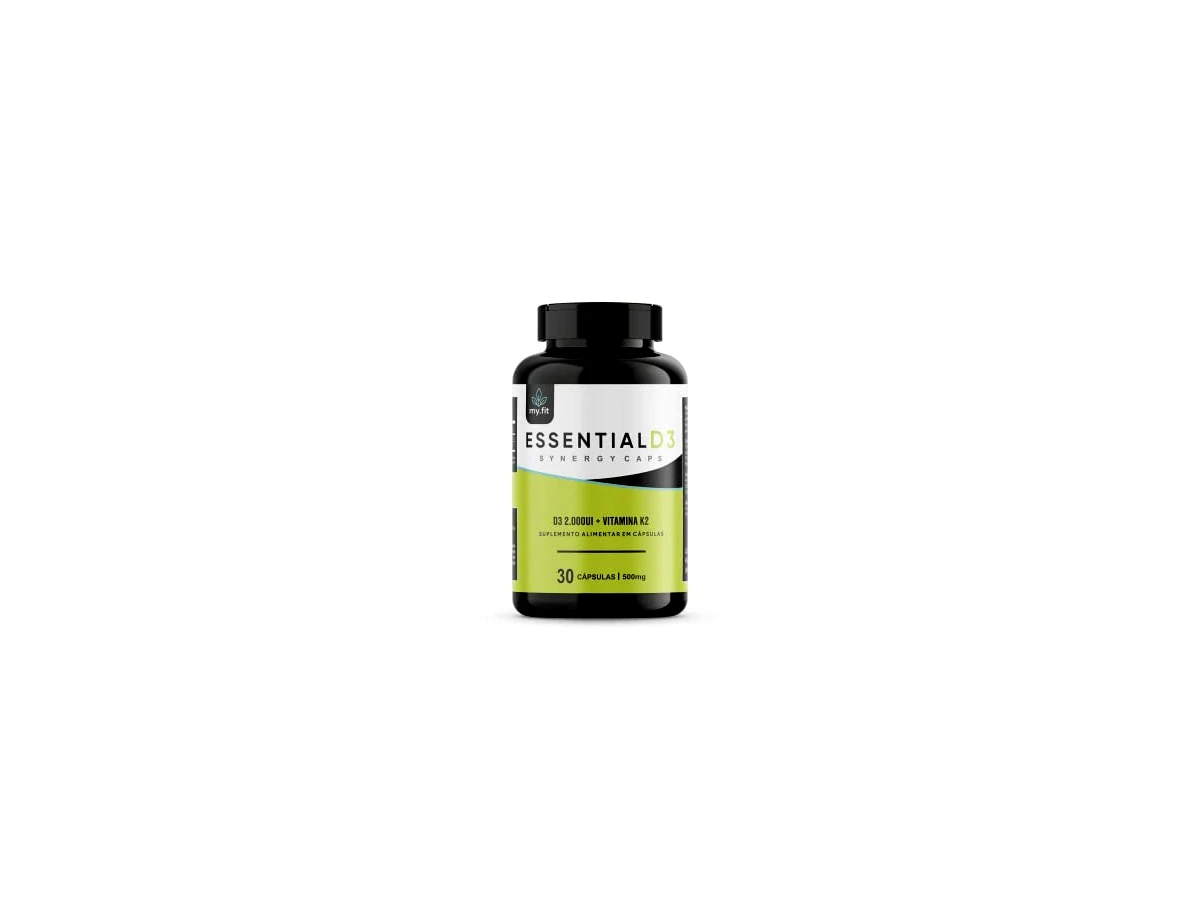 Revisão Vitamin D3 Synergy 2.000 UI com Vitamina K2 MenaQ7 - Cápsulas Softgel (Essential Nutrition, 60 cápsulas): o melhor custo-benefício para máxima absorção óssea