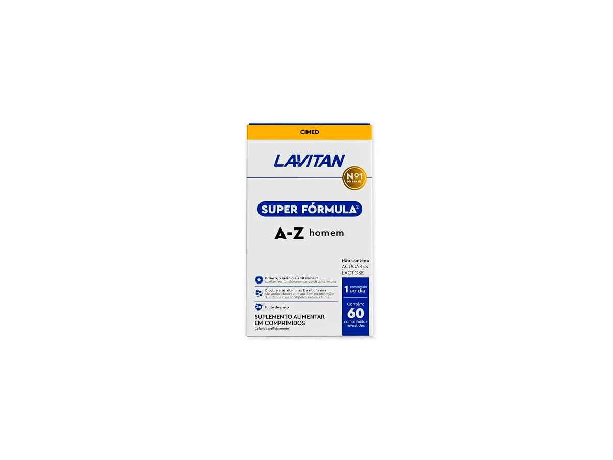 Revisão Lavitan Multi Homem Suplemento Vitamínico de A a Z - 90 Comprimidos: o melhor custo-benefício para suplementação contínua