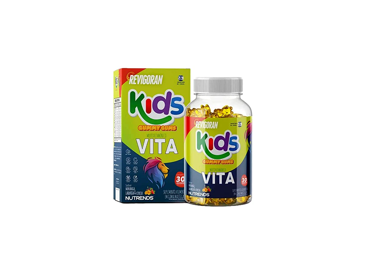 Revisão Revigoran Multivitamínico Kids Gummy 30 Gomas: a melhor goma vitamínica vegana com custo-benefício infantil