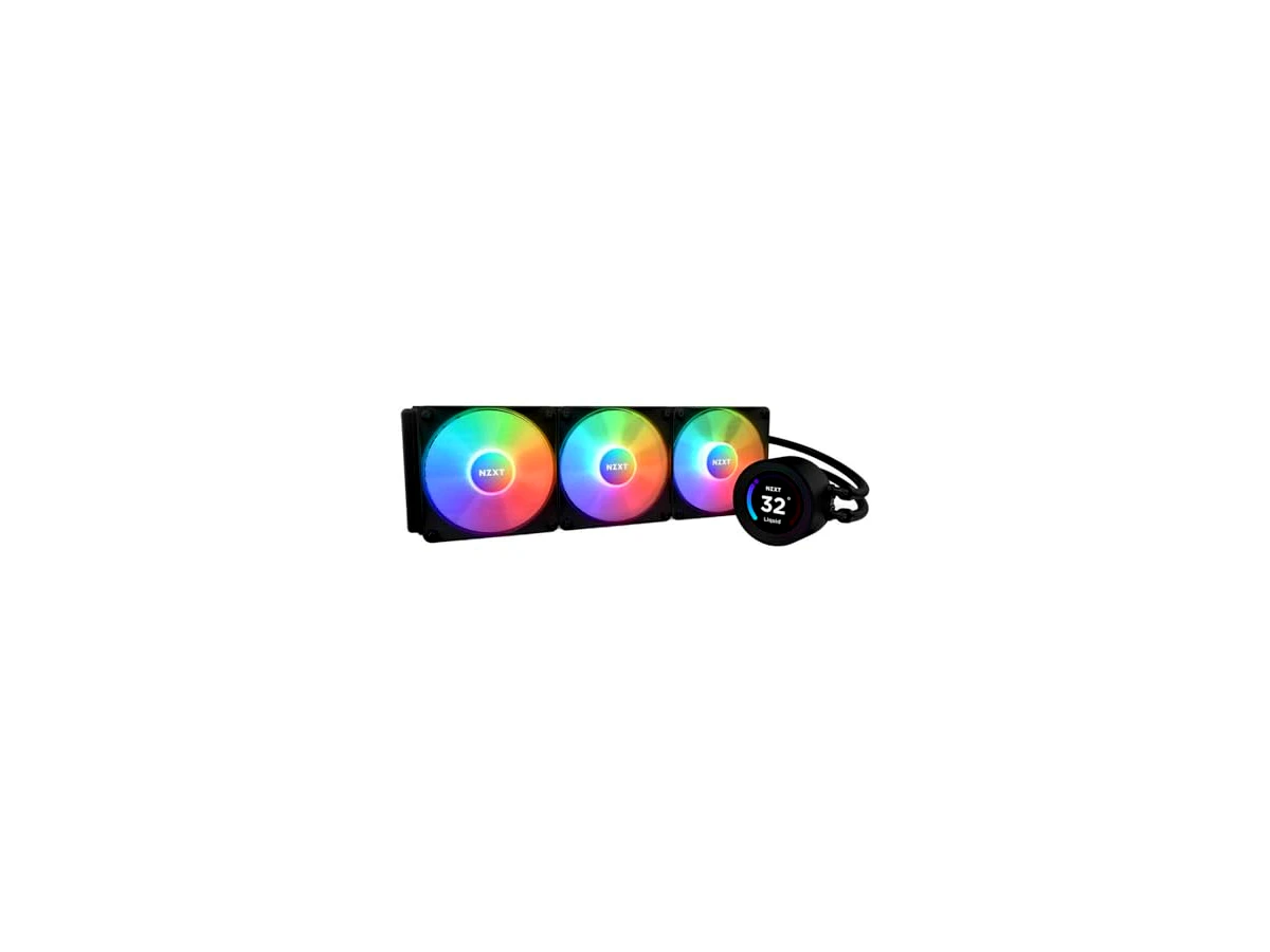 Water Cooler NZXT Kraken Elite 360 RGB - 360mm c/Display, RGB Controller e RGB Fans Preto