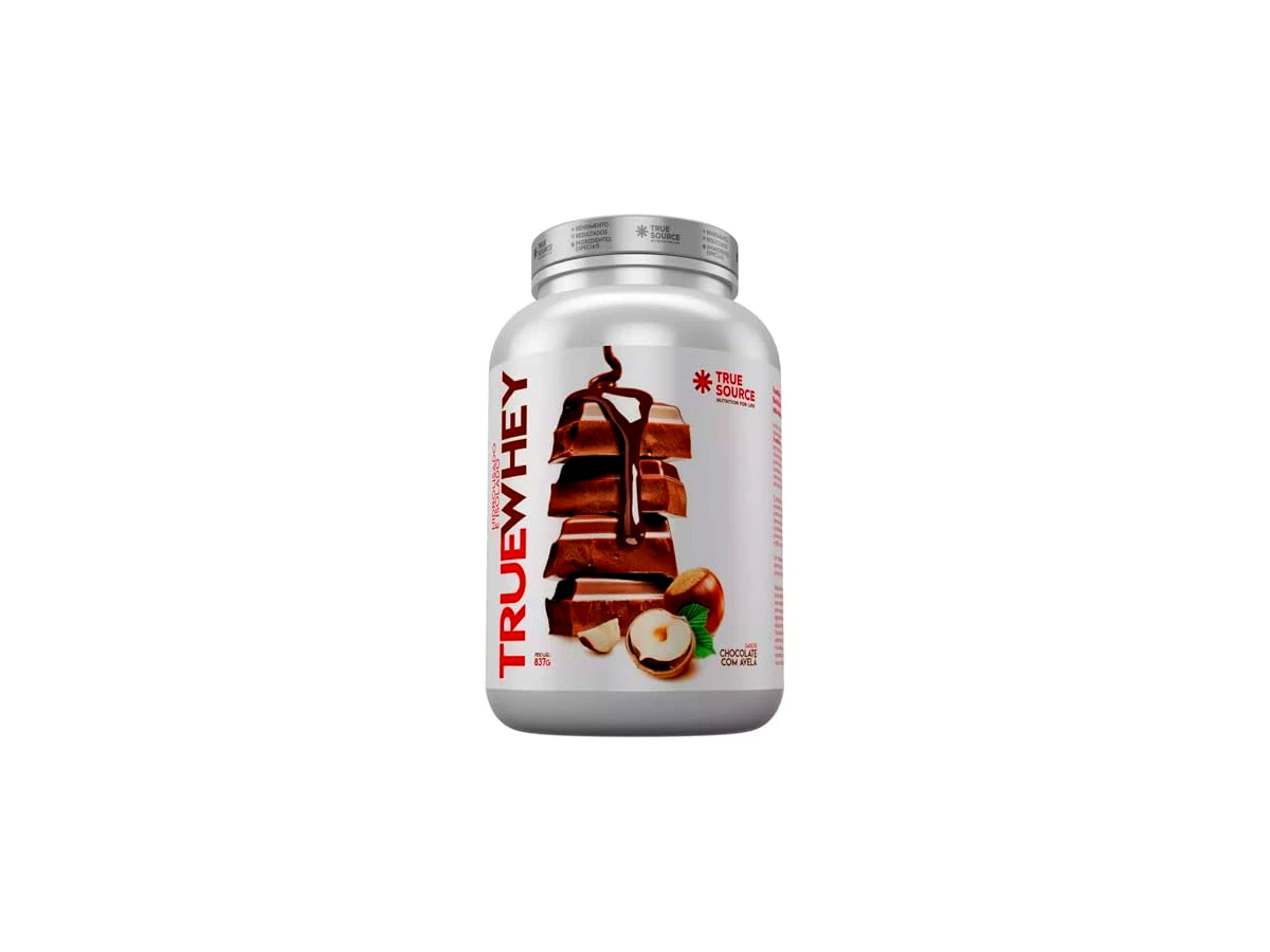 True Whey (837g) Hidrolisado e Isolado Chocolate c/ Avelã - True Source