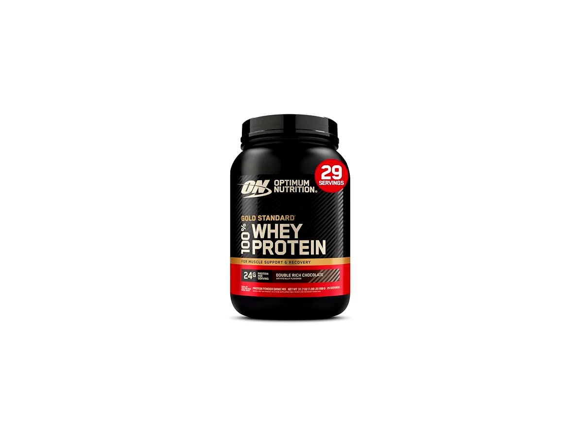 Revisão Optimum Nutrition Gold Standard 100% Whey Sabor Double Rich Chocolate - Pote 907g: o padrão ouro em digestão custa caro
